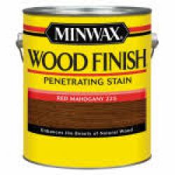 WOOD STAIN RED MAHAGONY GAL 225