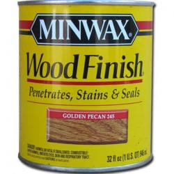 WOOD STAIN GOLDEN PECAN QT 245