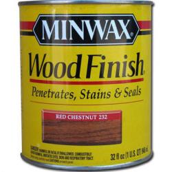 WOOD STAIN RED CHESTNUT QT