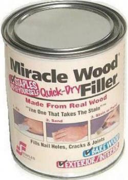 1LB TUBE MIRACLE WOOD FILLER