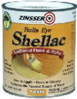 ZINSSER AMBER SHELLAC QT