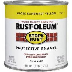 1/2 PINT ENAMEL SUNBURST YELLOW