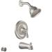 TUB SHOWER FAUCET SINGLE BAR BN