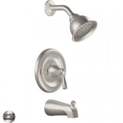 TUB SHOWER FAUCET SINGLE BAR BN