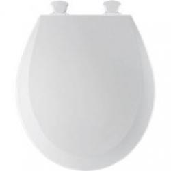 ROUND WOOD SEAT -WHITE #500