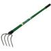 4-Tine Garden Cultivator with Ergonomic Handle