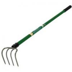 4-Tine Garden Cultivator with Ergonomic Handle