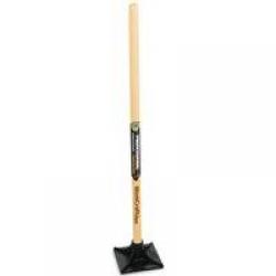 8" x 8" Iron Head Tamper With 44" Hardwood Handle