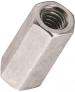 COUPLER NUT ZINC 10-24