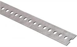 SLOTTED FLAT 1-3/8" X 36" GALV