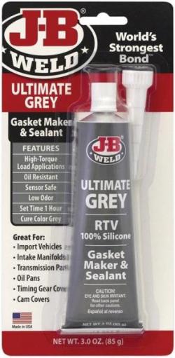 JB SILICONE SEALANT GRAY 3OZ