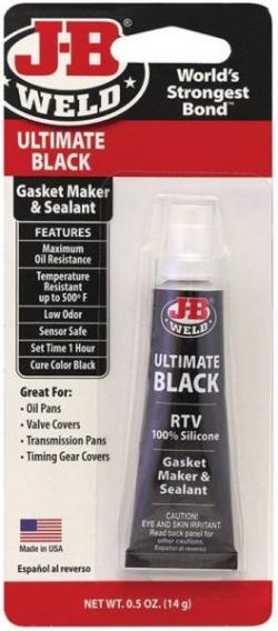 JB SILICONE SEALANT BLACK .5OZ