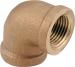 BRASS 90D ELBOW 3/8" LF