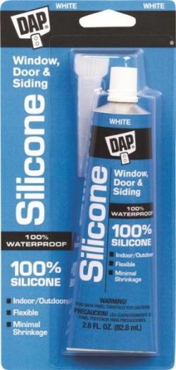 SEALANT SILI RUBB WHITE 2.8OZ