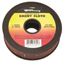 EMERY CLOTH 1" X 10 YARD 120 GRT