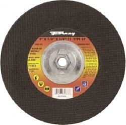 9" ABRASIVE WHEEL FLAT