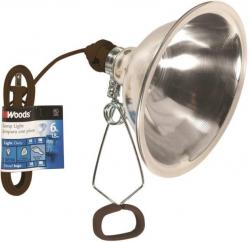 CLAMP LAMP - 6' 18/2 VNL