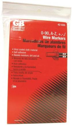 42-035 WIRE MARKERS BOOKLET