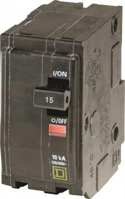 SQ D 15AMP DP CIRCUIT BREAKER