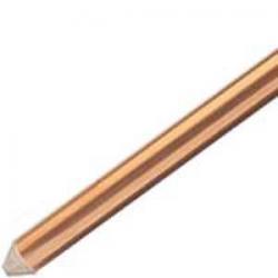 GROUND ROD COPPER 1/2" x 8'