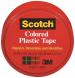 3M 3/4 PLASTIC TAPE RED