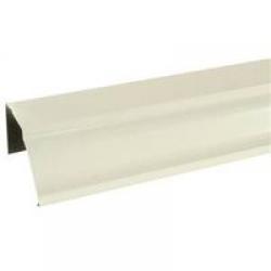 GUTTER 10' 5"K WHT ALUM