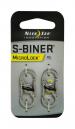 MICROLOCK S-BINER BLACK