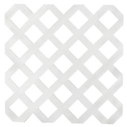 LATTICE 4X8 1/4" PVC DIAMOND