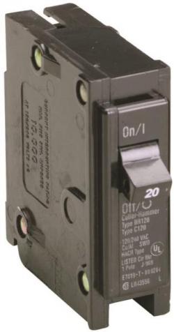 BREAKER 20A 1IN SP BR120 CH