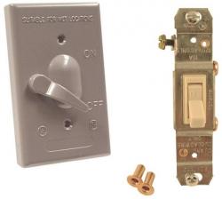 1G SWITCH W/COVER 5700-