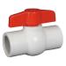 1" PVC WHITE BALL VALVE