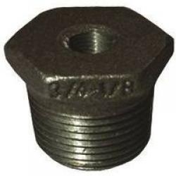 HEX BUSHING BLACK IRON 3/4X1/8