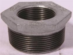 GALV HEX BUSHING 1/2" x 3/8"