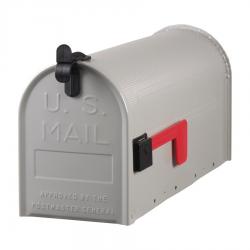 MAILBOX STANDARD SILVER GRAY