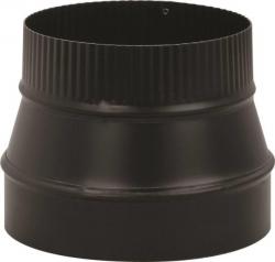 REDUCER PIPE 24GA 6X5IN BLK