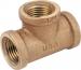 TEE BRASS 1/2MPT