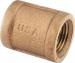 COUPLING BRASS 1/2MPT