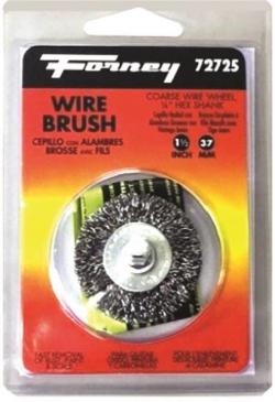 11/2"X1/4SHK COARSE CRIMP WHL