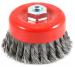 6"X5/8-11THD KNOT CUP BRUSH