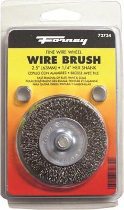 21/2"X1/4SHK FINE CRIMP WHL