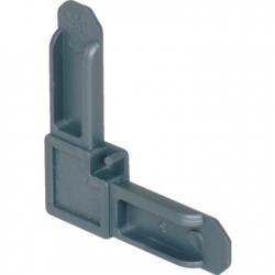 5/16" PLASTIC FRAME CORNER GRAY