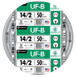 14/2 UF W/GX 50' BUILDING WIRE