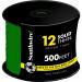 12 GA SGL STRAND WIRE GREEN 500'