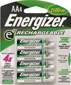 AA 4PK RECHARGEABLE BATTERIES