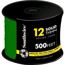 12 GA SGL STRAND WIRE GREEN 500'