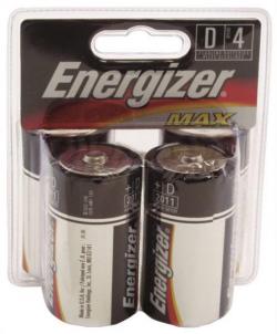 D BATTERY 4 PK ENERGIZER