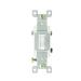 GROUND TOGGLE SWITCH 3-WAY WHITE