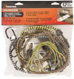 12 PC BUNGEE CORD MULTIPACK