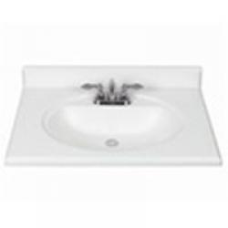 VANITY TOP WHITE 19" X 17"