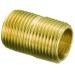 BRASS PIPE NIPPLE 1" x CLOSE